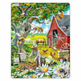 Larsen Legpuzzel Dieren - De imker bij de Bijen, 53st.