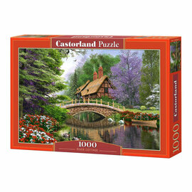 Castorland Legpuzzel River Cottage, 1000st.