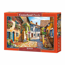 Castorland Legpuzzel Rue de Village, 1000st.