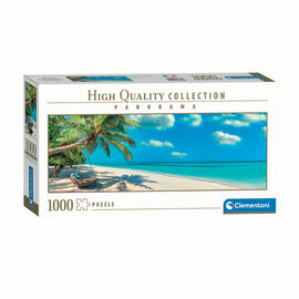 Clementoni Panoramapuzzel Schommelen bij de Oceaan, 1000st.