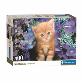 Clemetoni Legpuzzel Ginger Cat, 500st.
