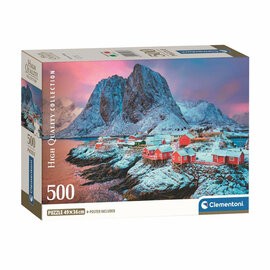 Clementoni Legpuzzel Amnoy Villlage, 500st.