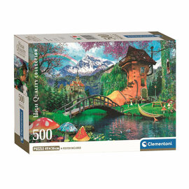Clementoni Legpuzzel The Old Shoe House, 500st.