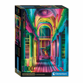 Clementoni Legpuzzel Colorboom Athenaeum, 1000st.