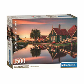 Clementoni Legpuzzel Zaanse Schans, 1500st.