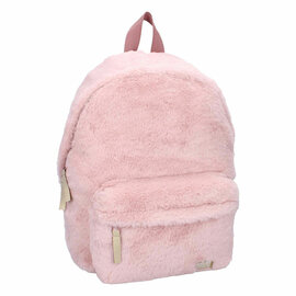 Milky Kiss Rugzak The Wow Factor Fluffy Lichtroze