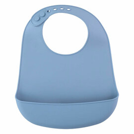 Siliconen Slabbetje Blauw