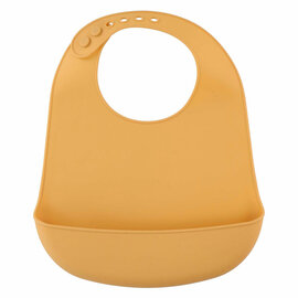 Siliconen Slabbetje Okergeel