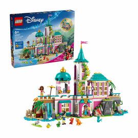 LEGO Disney 43267 Prinsessenkasteel en Koninklijke Huisdieren