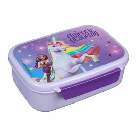 Unicorn Academy Lunchbox met Snackbakje