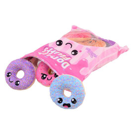 Pluche Snack Zakje - Donut Fluffs
