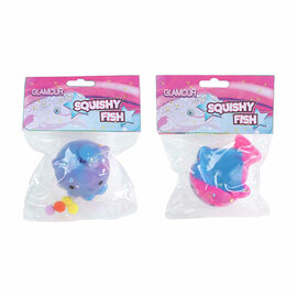 Glamour Squishy Walvisje met Glitters