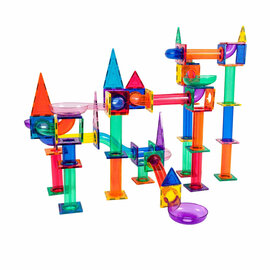 PicassoTiles Marble Run - Magnetische Bouwtegels, 150dlg.