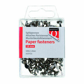 Splitpennen Zilver 19mm, 100st.