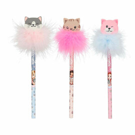 TOPModel Potlood met Gumtopper Kat