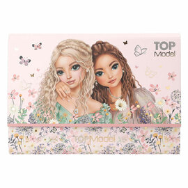 TOPModel Briefpapier in Registermap Summer Feeling