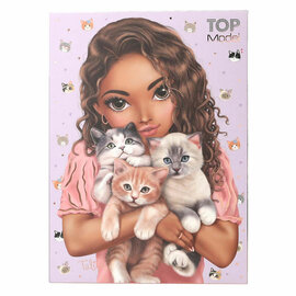 TOPModel Briefpapier Cat Love