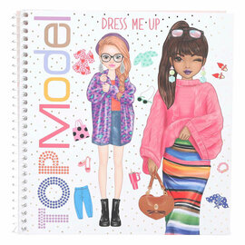 TOPModel Dress Me Up Stickerboek