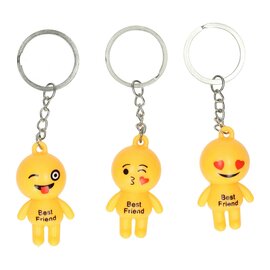 Sleutelhanger Emotie Figuurtje 3D