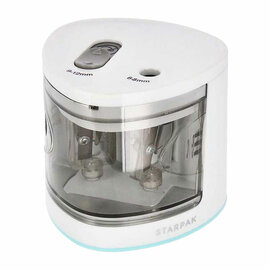 Dubbel Elektrische Puntenslijper, Wit