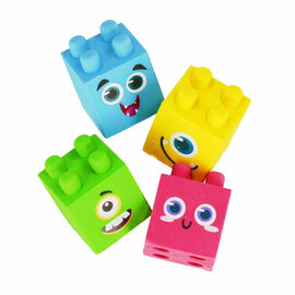 Gum 3D Puzzel Blokken, 4st.