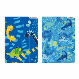 Map met Elastiek A4 Dino