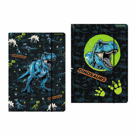 Map met Elastiek A4 Dinosaurus