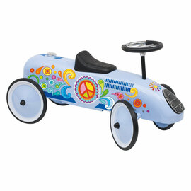 Loopvoertuig Retro Blauw