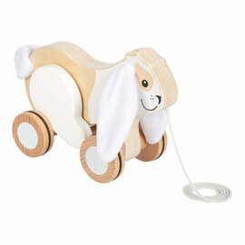 Small Foot - Houten Trekkonijn met Knisperende Oren