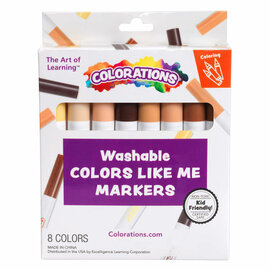 Colorations - Chubby Viltstiften Huidtinten, 8st.