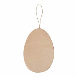 Colorations - Papier-mache Ei-ornamenten, 6st.