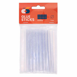 Colorations - Transparante Smeltlijmsticks - 7x100 mm, 18st.