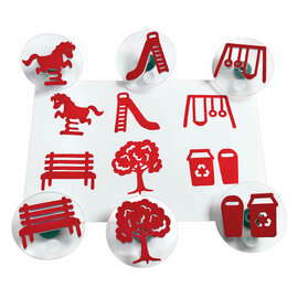 Colorations - Easy Grip Stempels Speeltuin