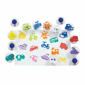 Colorations - Easy Grip Verkeersstempels, 14st.