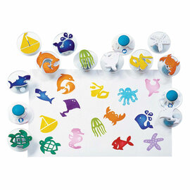 Colorations - Easy Grip Zeeleven Stempels, 14dlg.