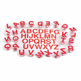 Colorations - Easy Grip Hoofdletters Stempels, 26st.