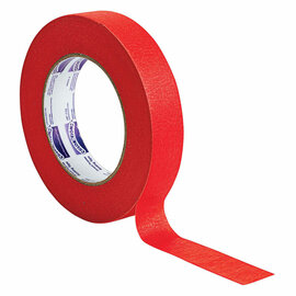 Colorations - Afplaktape 2,5 cm - Rood