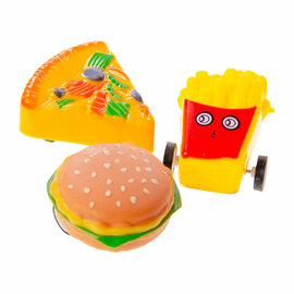 Pull Back Fastfood Voertuig