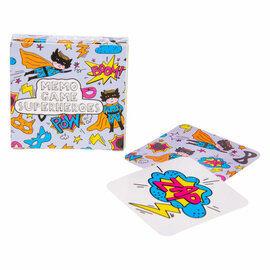 Mini Memospel Superhelden, 28 Kaarten