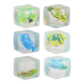 Slow Rise Glitter Kubus met Vis