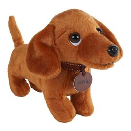 Take Me Home Teckel Pluche Bruin - 24cm