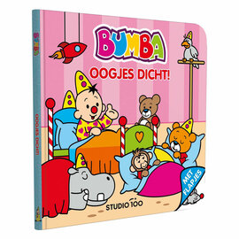 Bumba Kartonboek met Flapjes - Oogjes dicht