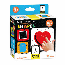 Banana Panda - On-the-Go Puzzel Ontdek Vormen - 16st.