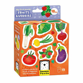 Banana Panda - Mijn Eerste Puzzels Fruit & Groenten, 19st.