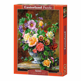 Castorland Legpuzzel Flowers in a Vase, 500st.