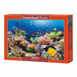 Castorland Legpuzzel Coral Reef Fishes, 1000st.