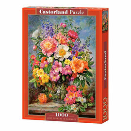 Castorland Legpuzzel June Flowers in Radiance, 1000st.