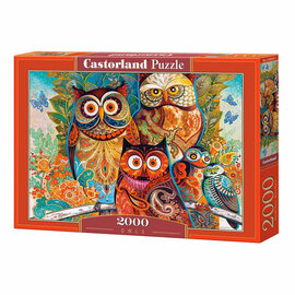 Castorland Legpuzzel Owls, 2000st.