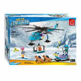 Bouwset Poolmissie Heli & Hondenslee - 248dlg.