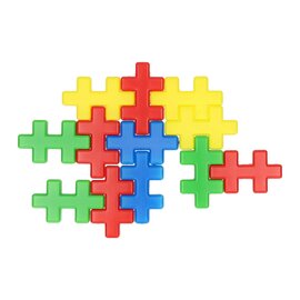 Plus Puzzel set met één Vorm - 60dlg